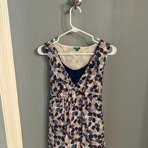 UCB Empire waist top with tank top